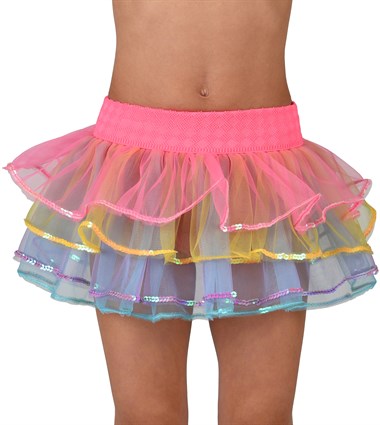 Petticoat multi pailletten