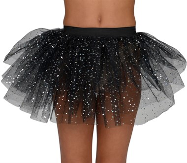 Petticoat sequins black