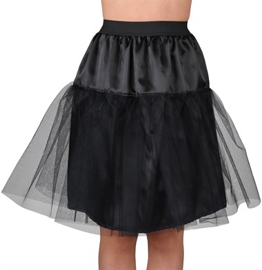 Petticoat vintage zwart