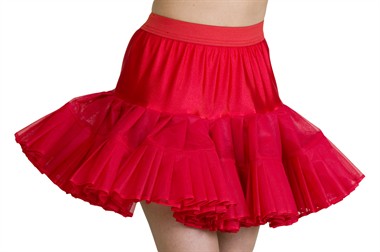 Petticoat Cindy rood