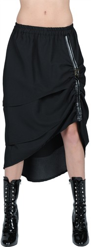 Skirt black (long)