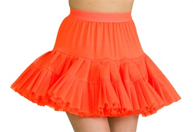 Petticoat neon oranje