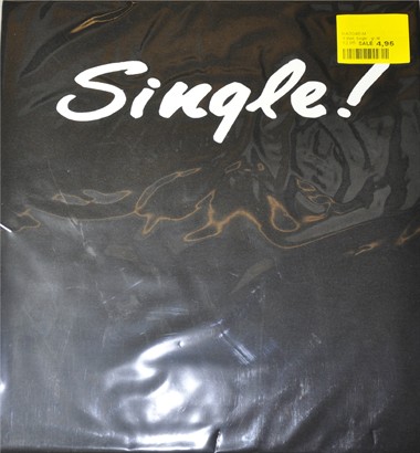 T-Shirt "Single" Schwarz