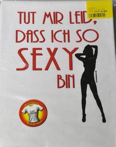 T-Shirt  "Tut mir Leid" Lady