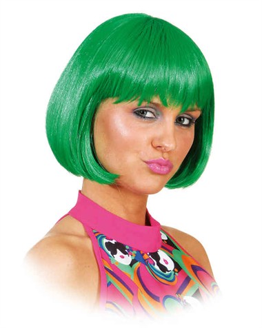 Wig dark green sexy Lola