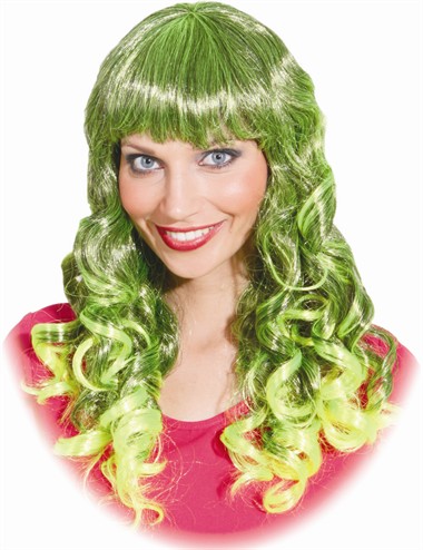 Wig Casandra neon yellow-black