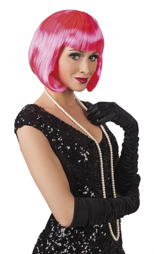 Wig pink Cabaret