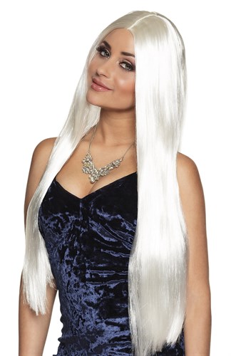 Wig white Charming