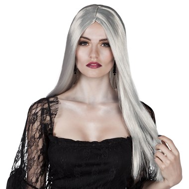 Wig witch grey