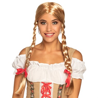 Perücke Heidi blond