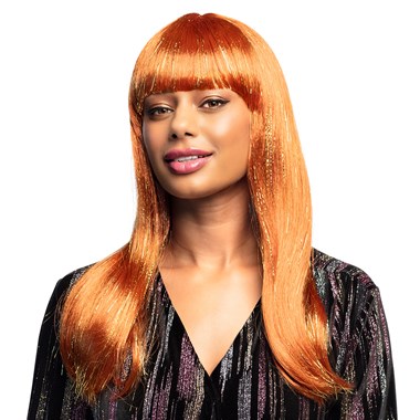 Wig Grace copper glitter