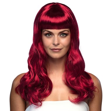 Wig Chique ruby red