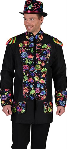 Jacket Fantasy black/neon