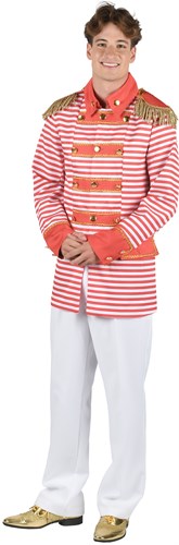 Jacket stripes red/white