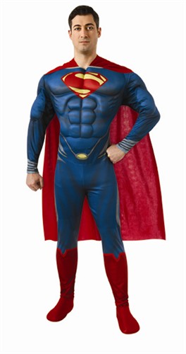 Superman Muscle Chest Adult (costuum,cape)