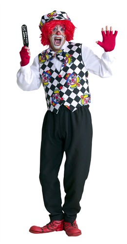 Vest clownshoofd (mannen-maat)