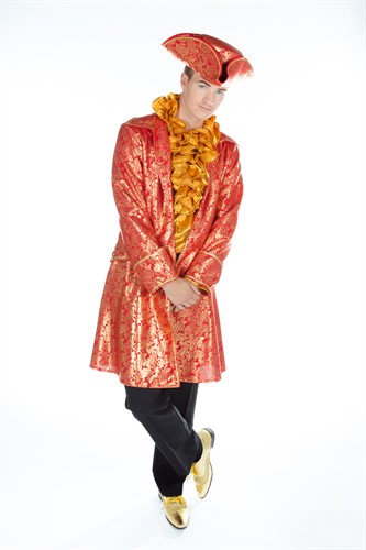 Renaissance jacket red/gold