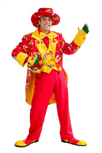 clown Nico (broek/blouse/vest/jas)