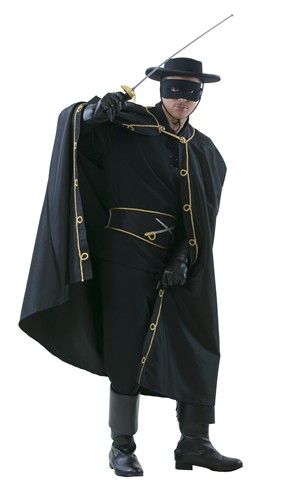 black rider (broek,blouse,cape,masker)