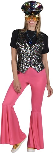 Broek 70's roze