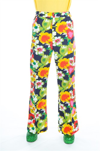 Broek 70'er jaren Flower Power