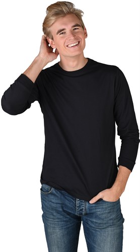 Shirt schwarz Langarm 