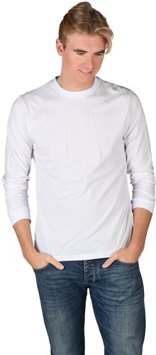 Shirt weiß Langarm