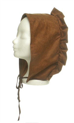 Medieval bonnet brown, one size