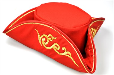 Three-cornered hat Red/Gold