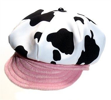 cap cow luxury  black/white